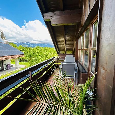 Schoenes Apartment Mit Traumhaftem Bergblick! Bihlerdorf Exterior foto