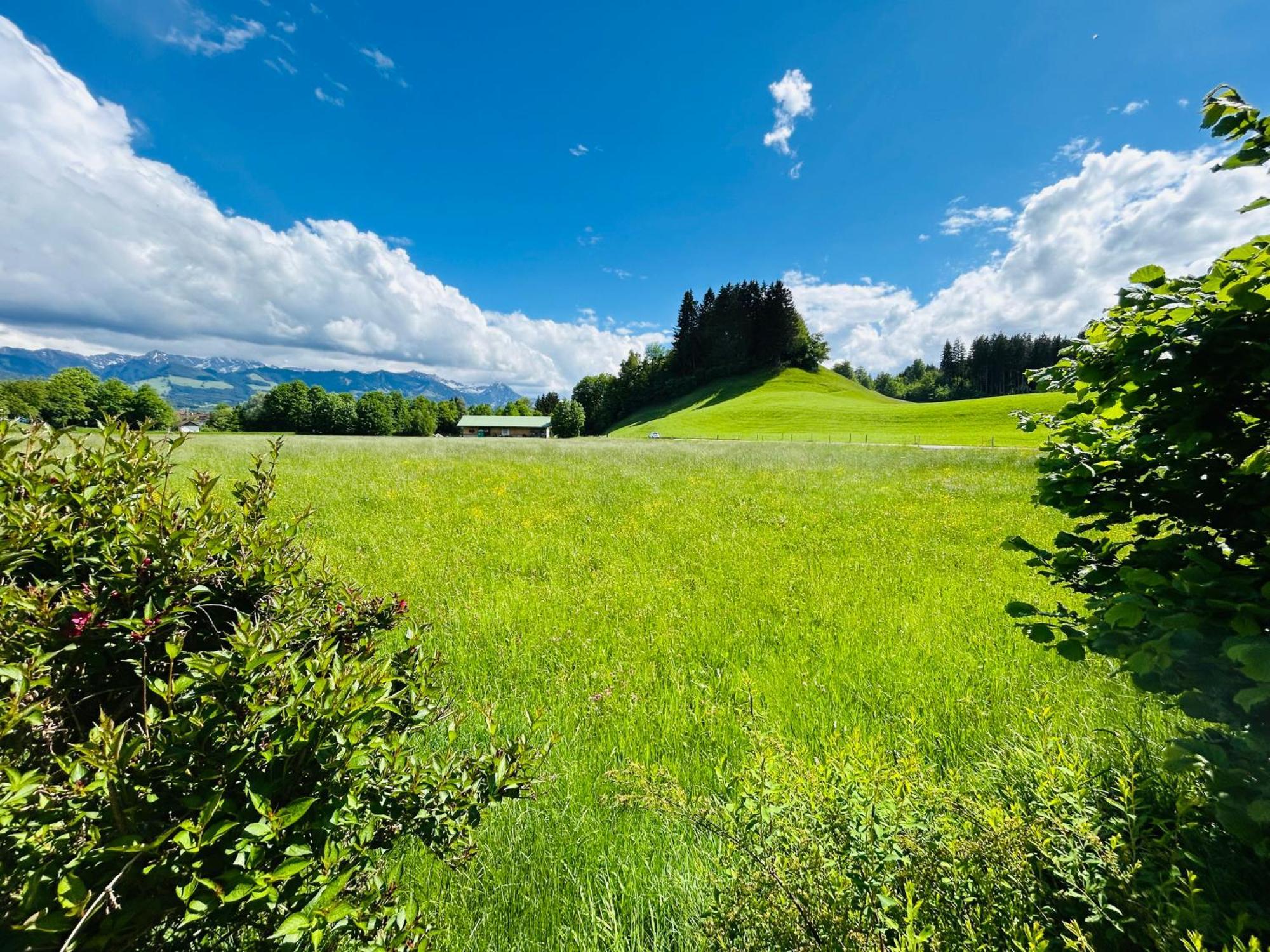 Schoenes Apartment Mit Traumhaftem Bergblick! Bihlerdorf Exterior foto