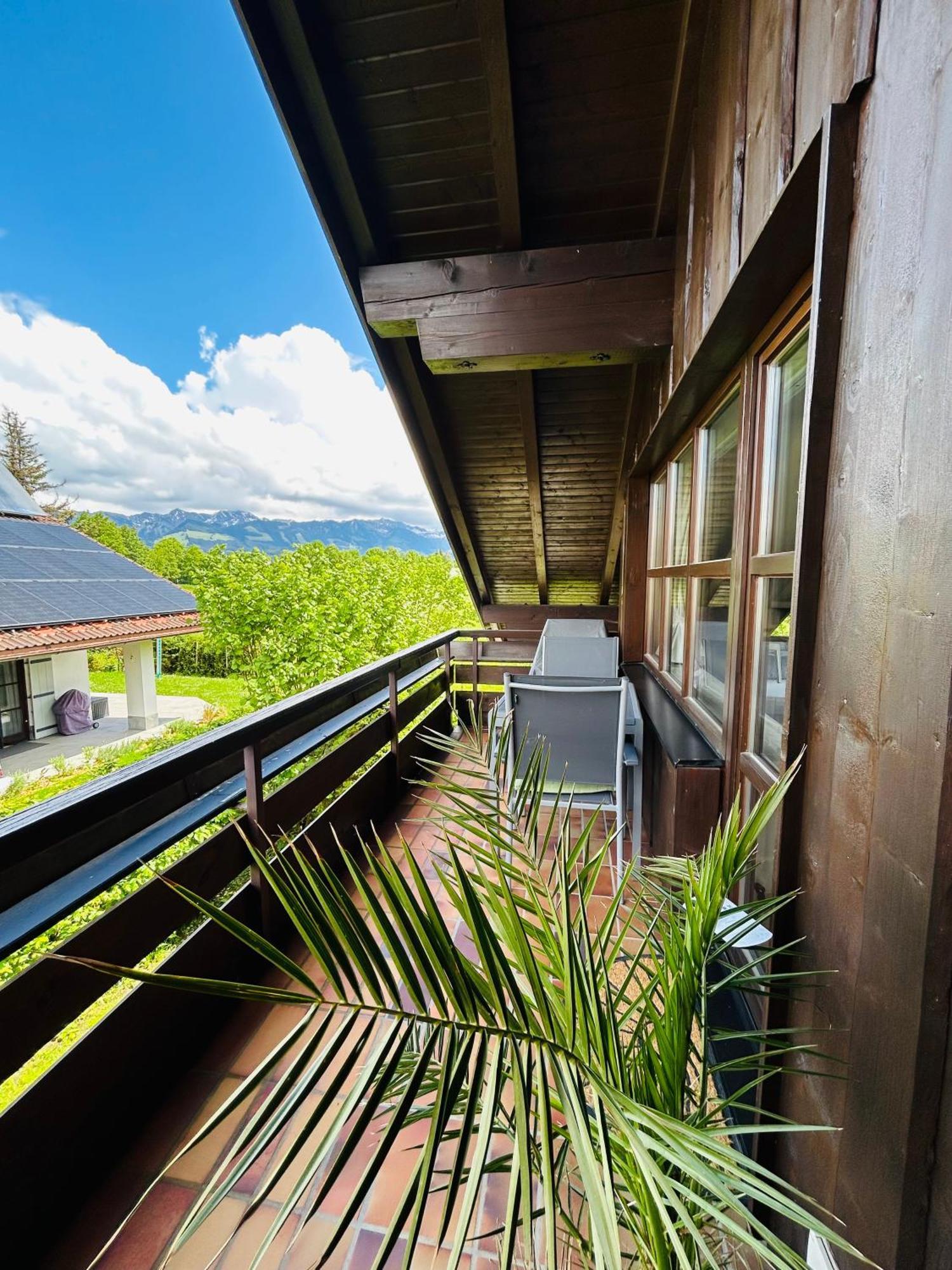 Schoenes Apartment Mit Traumhaftem Bergblick! Bihlerdorf Exterior foto