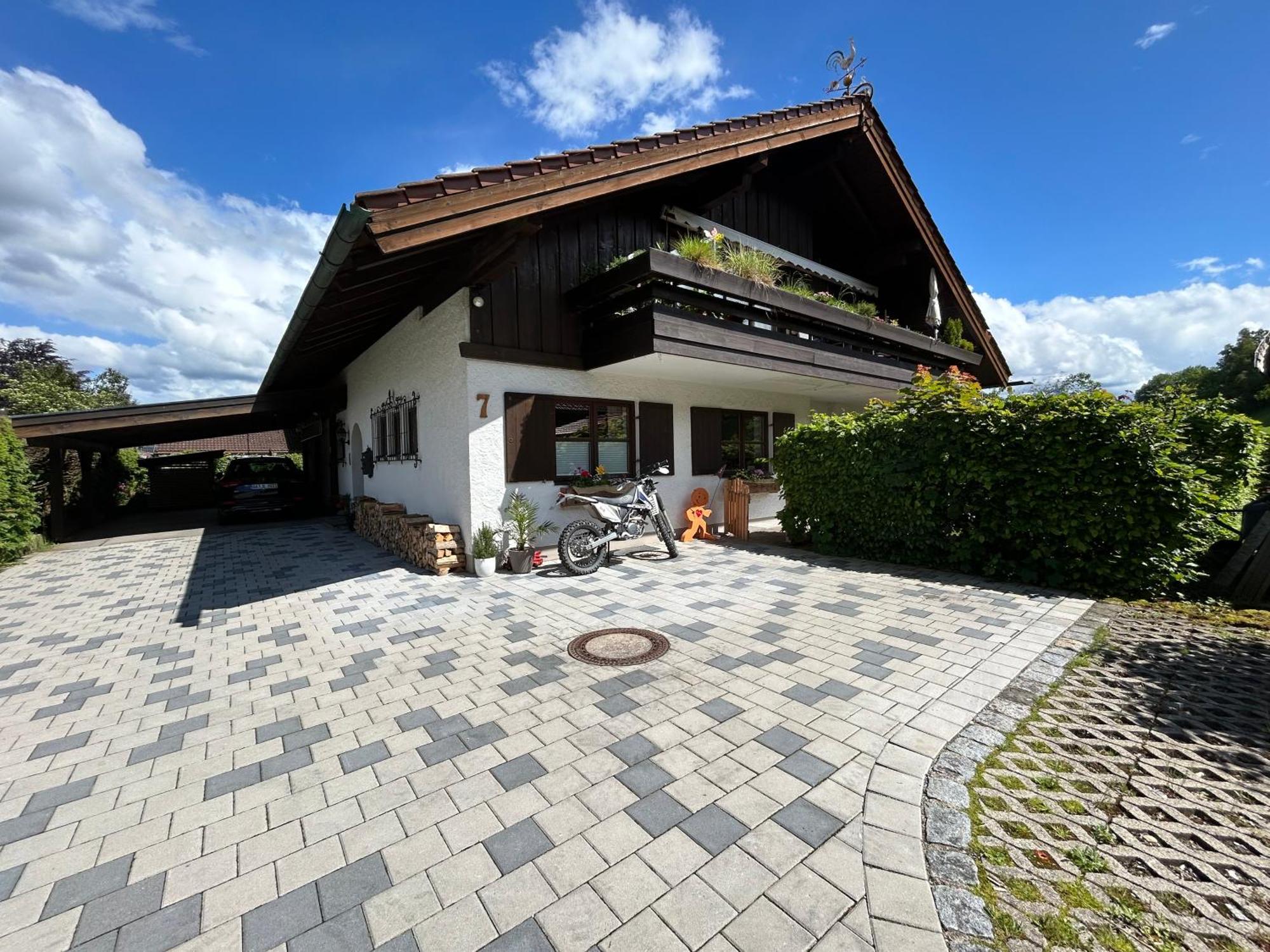 Schoenes Apartment Mit Traumhaftem Bergblick! Bihlerdorf Exterior foto